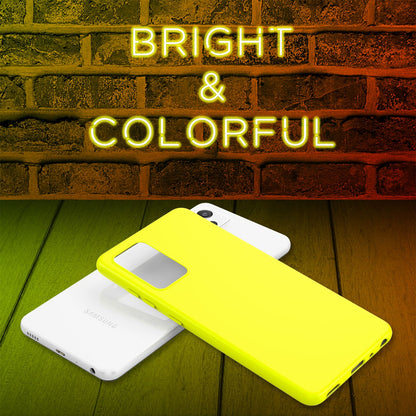 NALIA Neon Handy Hülle für Samsung Galaxy A72, Silikon Soft Case Phone Cover