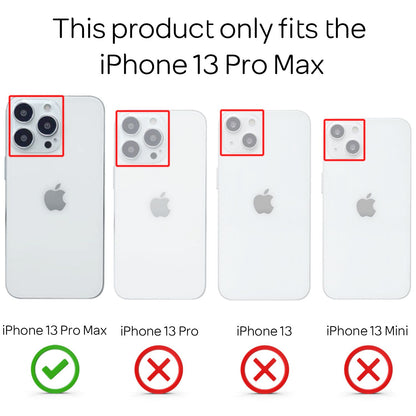 NALIA Ring Hülle für iPhone 13 Pro Max, Hard Case mit TPU Silikon Bumper Cover