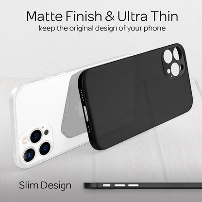 NALIA Extrem Dünnes Hardcase für iPhone 13 Pro, Durchsichtig 0,3mm