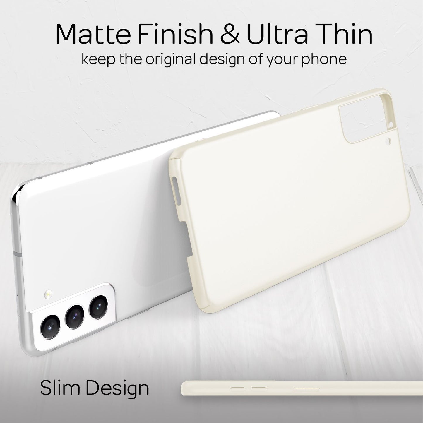 NALIA Ultra-Dünnes Hardcase für Samsung Galaxy S22 Plus