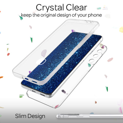 Klare Schutzhülle Für Samsung Galaxy S22 - 360° Handy Hülle Hard Case Smartphone