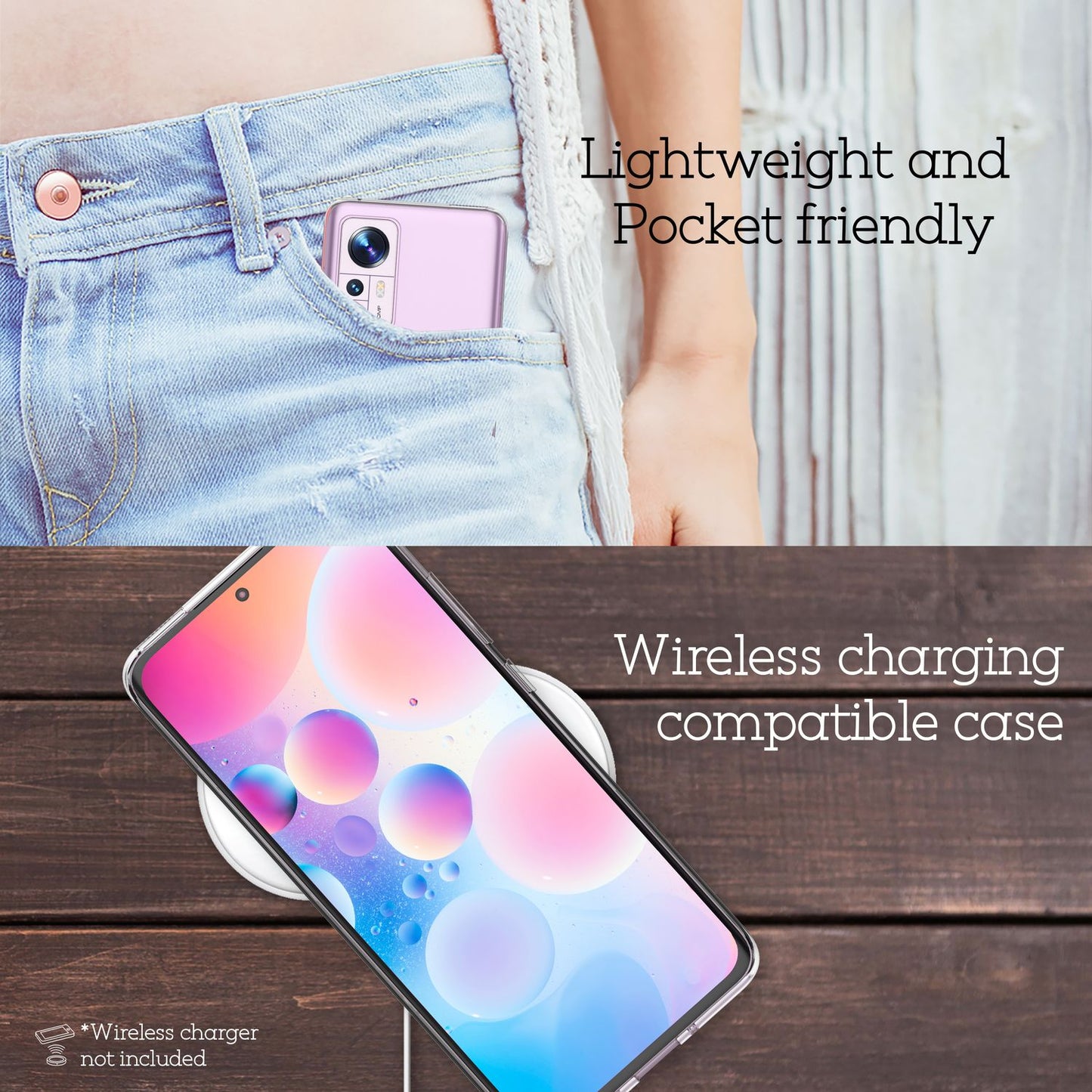 Klare Silikonhülle für Xiaomi 12/ Xiaomi 12X - Silikon Handy Hülle Case Cover