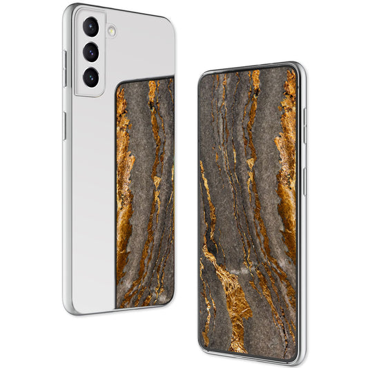 Spiegel Hartglas Case für Samsung Galaxy S22 - Handy Hülle Smartphone Hardcase