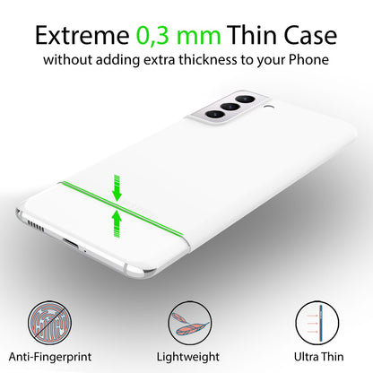 Für Samsung Galaxy S22 - Extra Dünn Hard Case Ultra Slim Handy Hülle Matt Cover