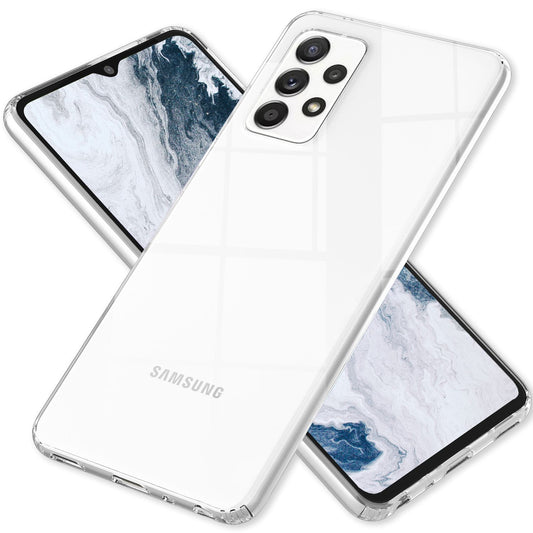 Für Samsung Galaxy A13 - Klare Kratzfeste Handy Hülle Anti-Gelb Hard Case Cover