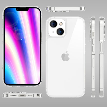 Für iPhone 14 Plus Hülle Klar Durchsichtig Transparent Clear Cover Crystal Case