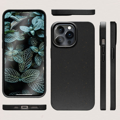 Bio Hülle für iPhone 14 Pro Max, Nachhaltiges Case Umweltfreundlich Natur Cover