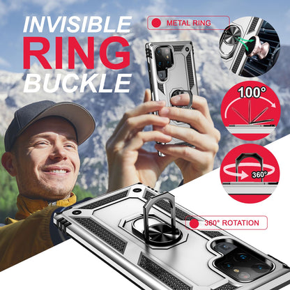 Robuste Ring Hülle für Samsung Galaxy S23 Ultra, Display-/ Kameraschutz
