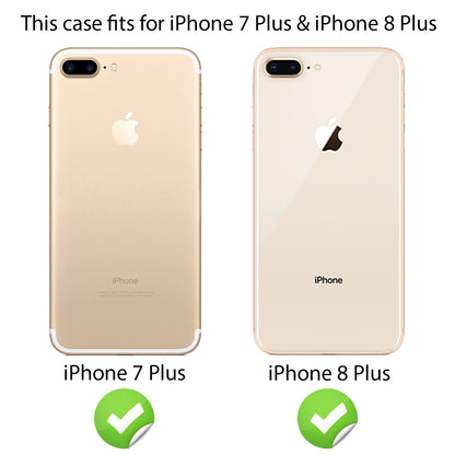 Apple iPhone 8 Plus / 7 Plus  Kork Hülle Handyhülle von NALIA, Hard Case Cover