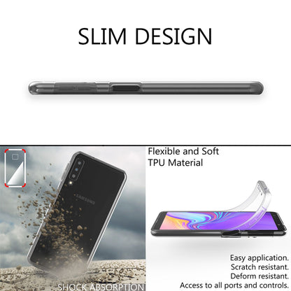 NALIA 360° Handy Hülle für Samsung Galaxy A7 (2018), Full Cover Rundum Schutz