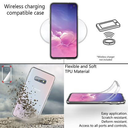 NALIA 360 Grad Handy Hülle für Samsung Galaxy S10e, Full Cover Case Schutzhülle